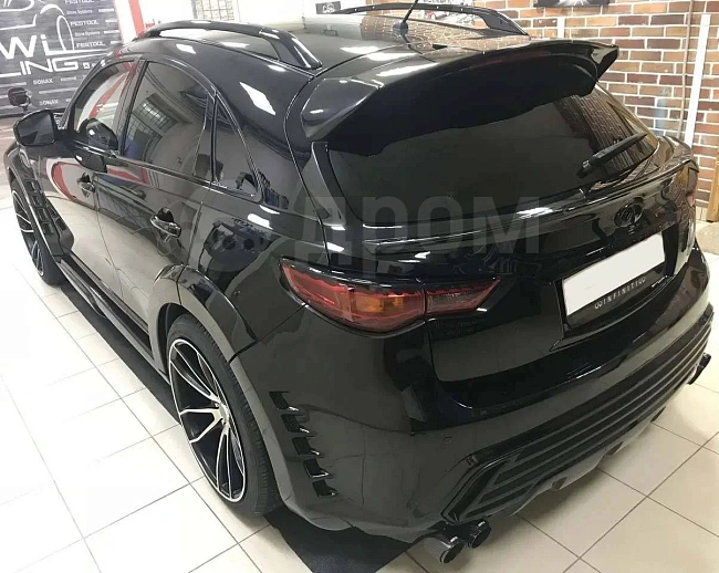 картинка Спойлер нижний Infiniti FX30d FX35 FX37 FX50 QX70 магазин  StreetTuning 
