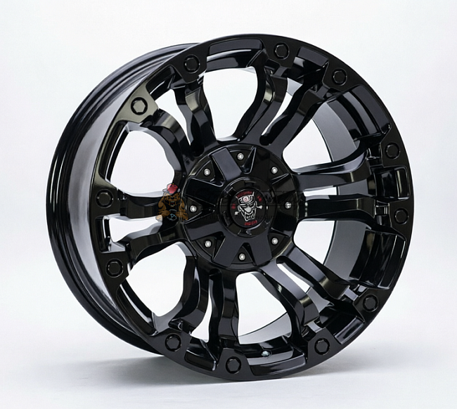 картинка Диски  TUFF JT133 R18 J9 ET0 6X139,7 black магазин  StreetTuning 