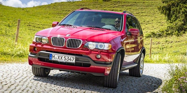 картинка Передняя губа, юбка, накладка в стиле 4.6 BMW X5 E53 дорест магазин  StreetTuning 
