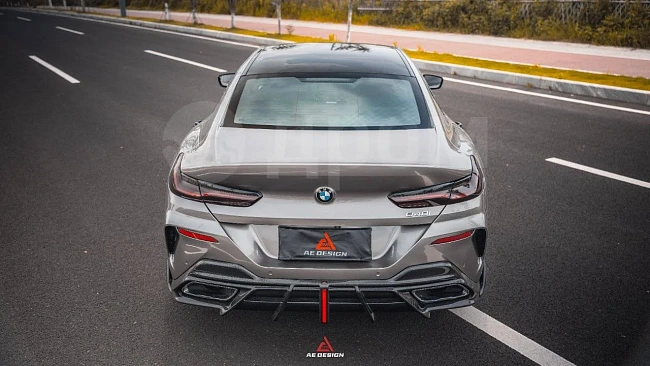 картинка Диффузор на задний бампер для BMW 8 Series магазин  StreetTuning 
