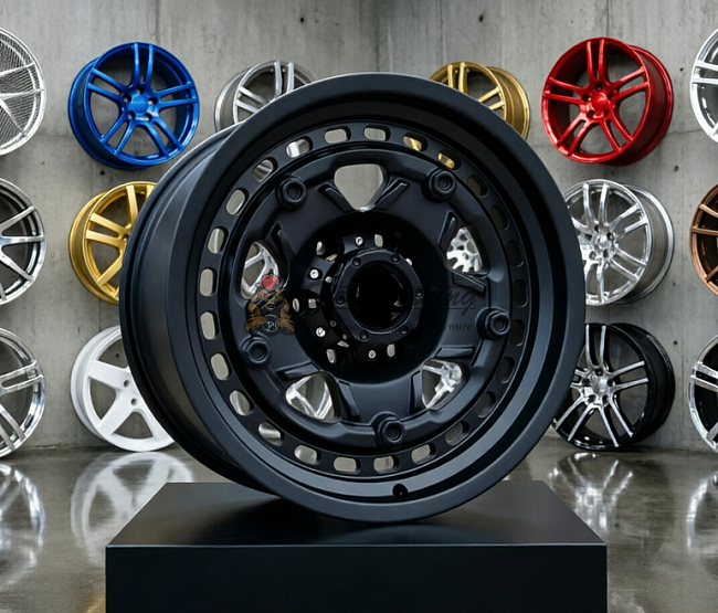 картинка Диски    FF JT186 R16 J8,5 ET0 6X139,7 black matt магазин  StreetTuning 