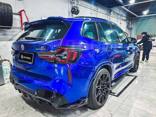 картинка Сплиттеры на пороги для BMW X3 X3M/C X4 X4M/C F97 F98 G01 G02 магазин  StreetTuning 