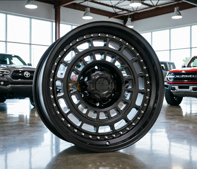 картинка Диски JIL Wheels JT221 R18 J9 ET0 6X139,7 black matt магазин  StreetTuning 
