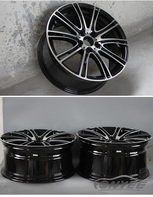 картинка Новые диски BMW Model №2 R19 5x120 ET33 J9,5 черные магазин  StreetTuning 