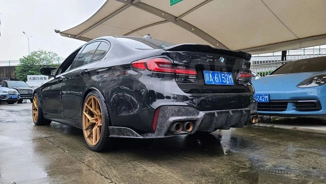 картинка Задний диффузор v1 M5 F90 G30 540i M550i магазин  StreetTuning 