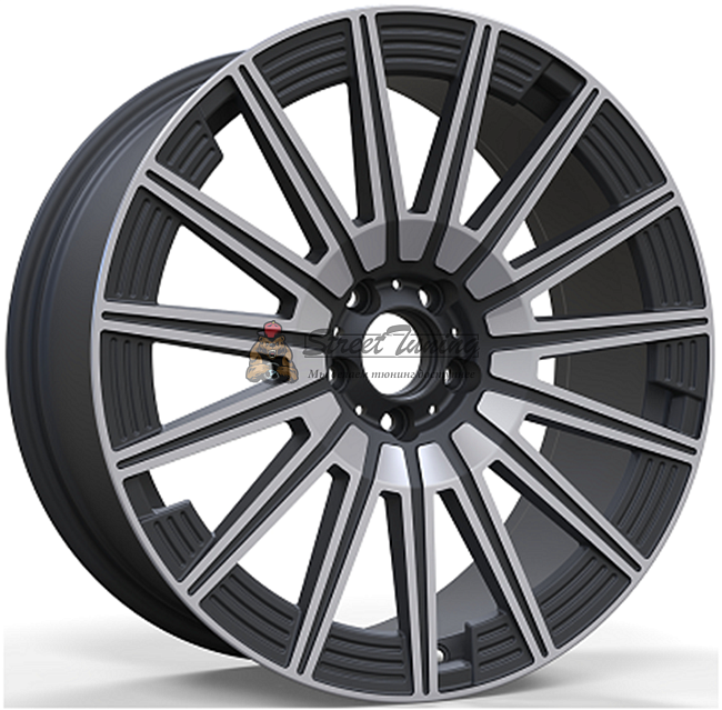картинка Диски  Replica AMG FBX359 R20 J9,5 ET45 5X112 black+polished магазин  StreetTuning 