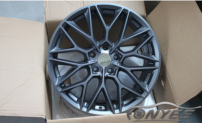 картинка Новые диски HRE P200 Replika R18 4X100 ET38 J8, серые магазин  StreetTuning 