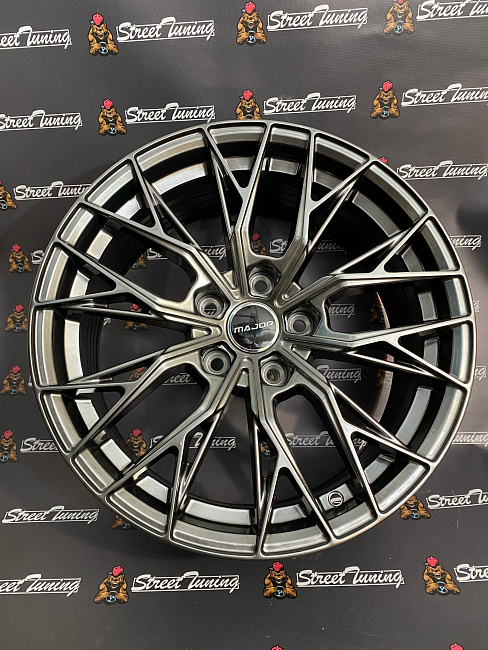 картинка Новые диски Hre XF015 R17 J7.5 ET35 5X114.3, Hyper Black магазин  StreetTuning 