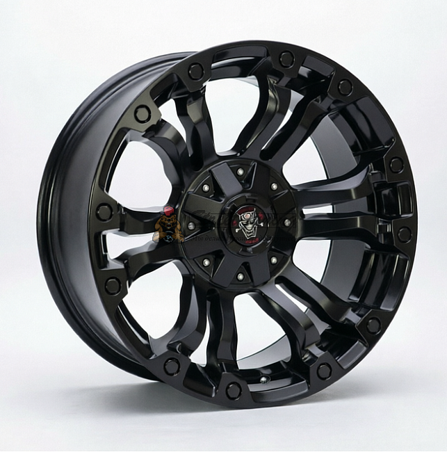 картинка Диски  TUFF JT133 R18 J9 ET0 6X139,7 black matt магазин  StreetTuning 