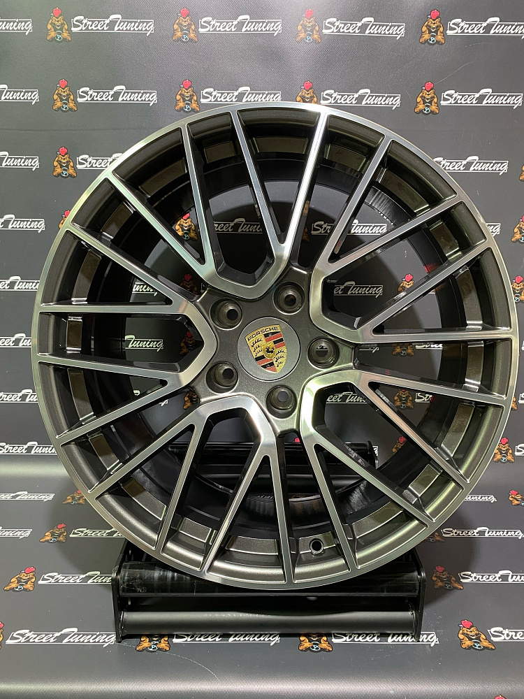 картинка Новые диски в стиле Porsche DWS PR-704 R20 J9.5 ET46 5X130 серые от магазина  StreetTuning