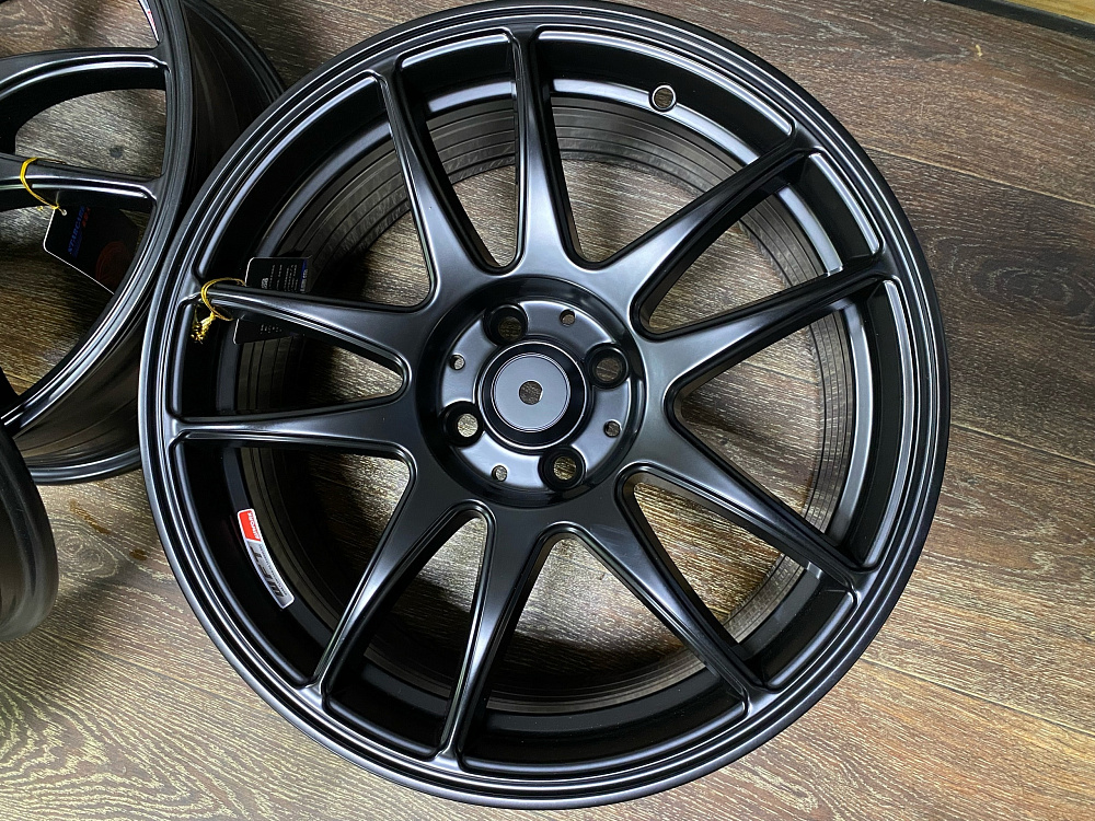 картинка Новые диски Work Emotion Cr-kiwami R17 J7,5 ET40 4X100 , черные. от магазина  StreetTuning