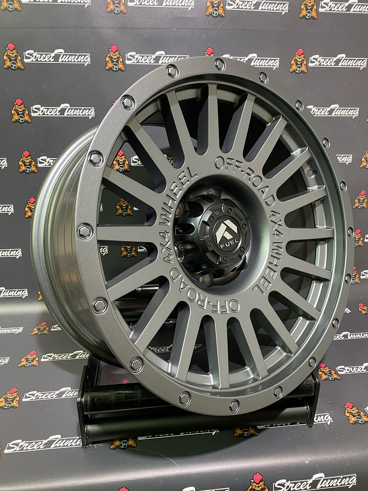 картинка Новые диски FUEL R18 J9 ET0 6X139.7 Matt Gray от магазина  StreetTuning