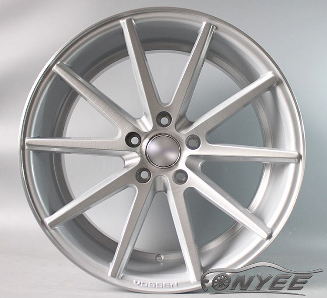 картинка Новые диски Vossen VFS1 Replica R19 5X108 ET40 J9,5 серебро магазин  StreetTuning 