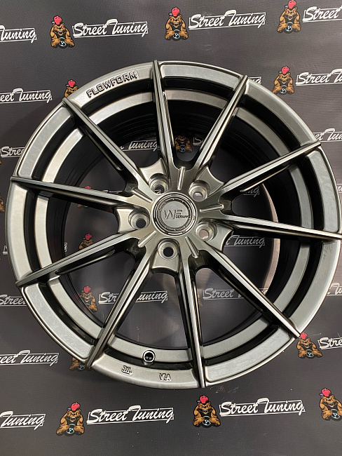 картинка Новые диски WF Germany R16 J7 ET35 5X100, Hyper Black магазин  StreetTuning 