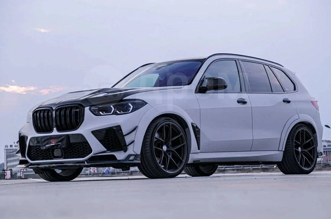 картинка Канарды на передний бампер для BMW X5M X5MC F95 Pre-LCI магазин  StreetTuning 