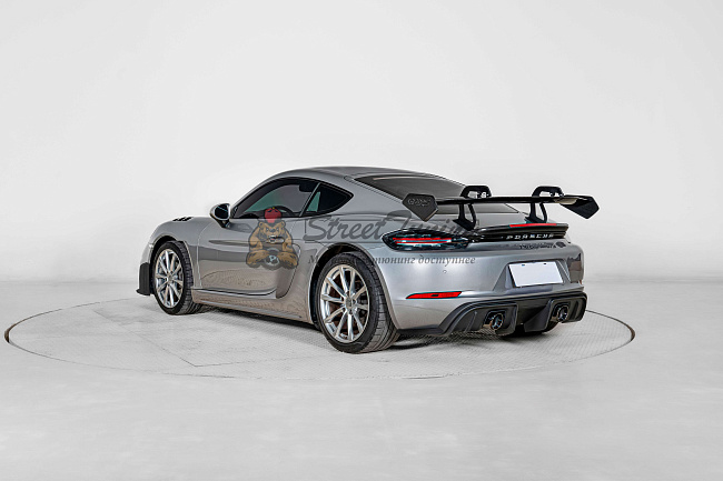 картинка Боковые накладки заднего диффузора GT4 RS для Porsche 718 Boxster (982) и Cayman (982C) 2017+ магазин  StreetTuning 