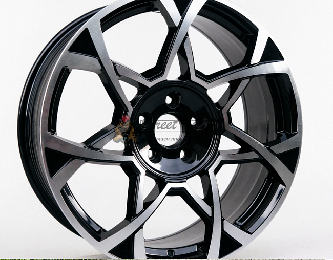 картинка Диски Купить Li Auto Style FBX185 R21 J9 ET40 5X120 black+piloshed магазин  StreetTuning 