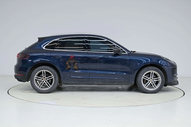 картинка Передний сплиттер TKT для Porsche Macan 95B.3 2022+ магазин  StreetTuning 