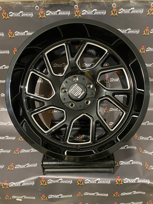 картинка Новые диски OFF ROAD R22 J12 ET -42 5X150/5X139.7  Black магазин  StreetTuning 