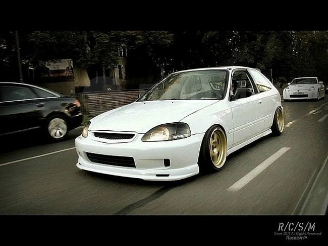 картинка Комплект накладок Mugen + TypeR для Honda Civic EK магазин  StreetTuning 