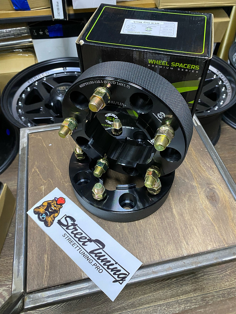 картинка Проставка Starleks 40 мм 5x150 цо 110.1 шпилечная M14x1,5 от магазина  StreetTuning