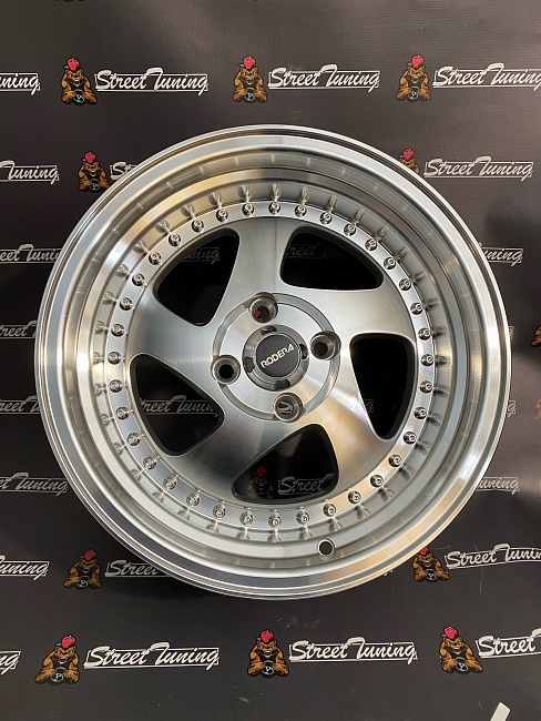 картинка Новые диски Rotiform TMB R15 J8 ET25 4x100 Silver магазин  StreetTuning 