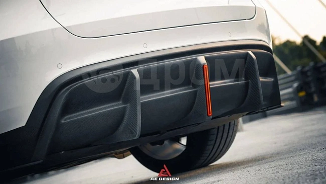 картинка Диффузор на задний бампер для Tesla Model Y магазин  StreetTuning 