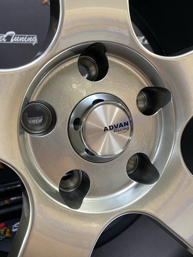 картинка Новые диски Advan GT Flow Forming R19 J8.5 ET35 5x114.3 Hyper Black от магазина  StreetTuning
