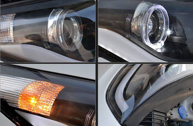 картинка Передние фары для Hyundai IX35 (Tucson) 2010-2015 магазин  StreetTuning 